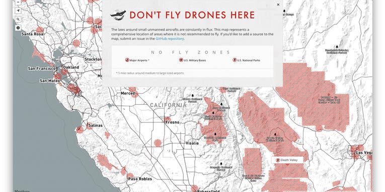 This Map Shows Where You’re Not Allowed to Fly Drones in the US This Map Shows Where You’re Not Allowed to Fly Drones in the US