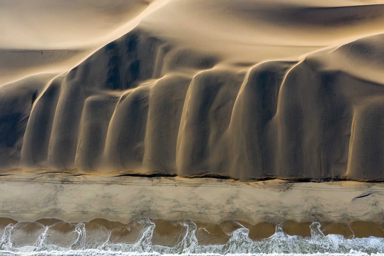 drone photo awards sand dune ocean