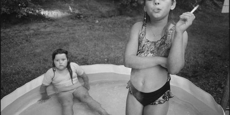 Where is the 9-year-old smoker photographed by Mary Ellen Mark? Where is the 9-year-old smoker photographed by Mary Ellen Mark?